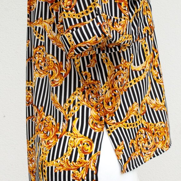 Walter Bakershort sleeve button front shirt with collar Size S - Picture 9 of 12